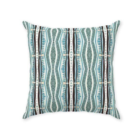 NWT Bunglo Shay Spaniola Boho Chic Down Filled Decorative Accent Pillow - Picture 2 of 8
